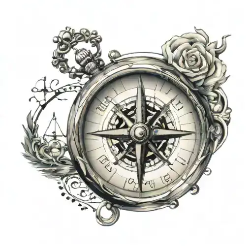 Compass With Wifes Name