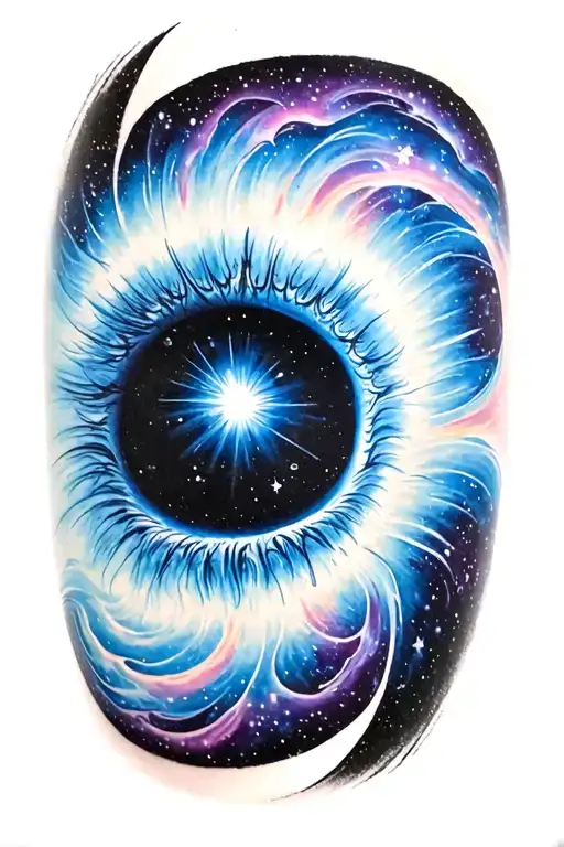 Black Hole Sucking In Stars