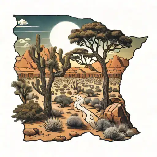 Texas Desert Landscape