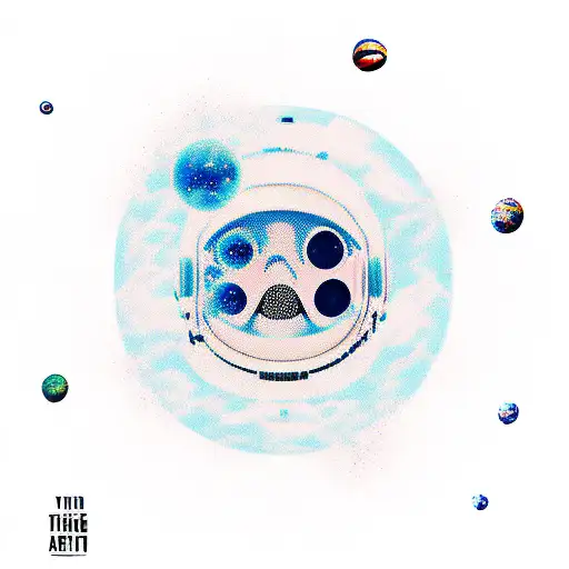 Astronaut Drifting Through Space Tha Thas Lost His Connection