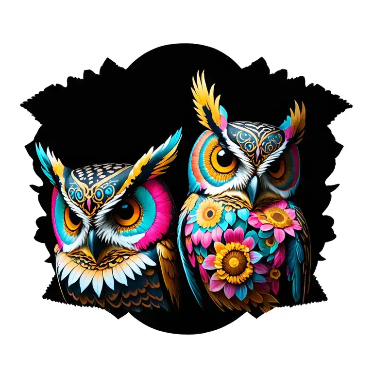 3 Owl Heads Edc Electric Daisy Carnival