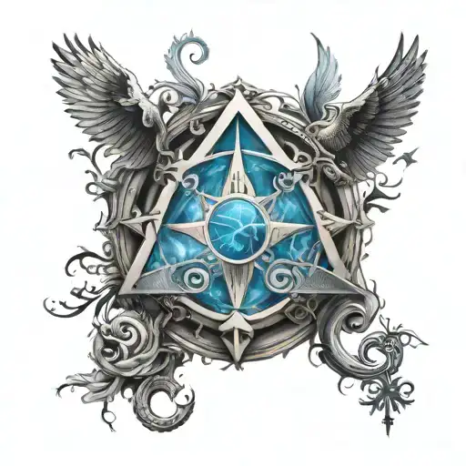 Christian Alpha Omega With Verse