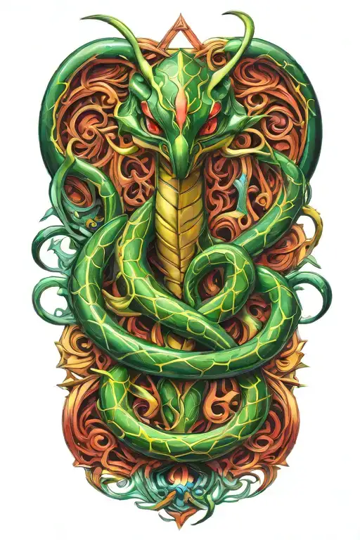 Shiny Rayquaza Pokemon