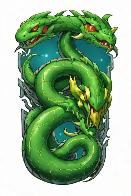 Shiny Rayquaza Pokemon