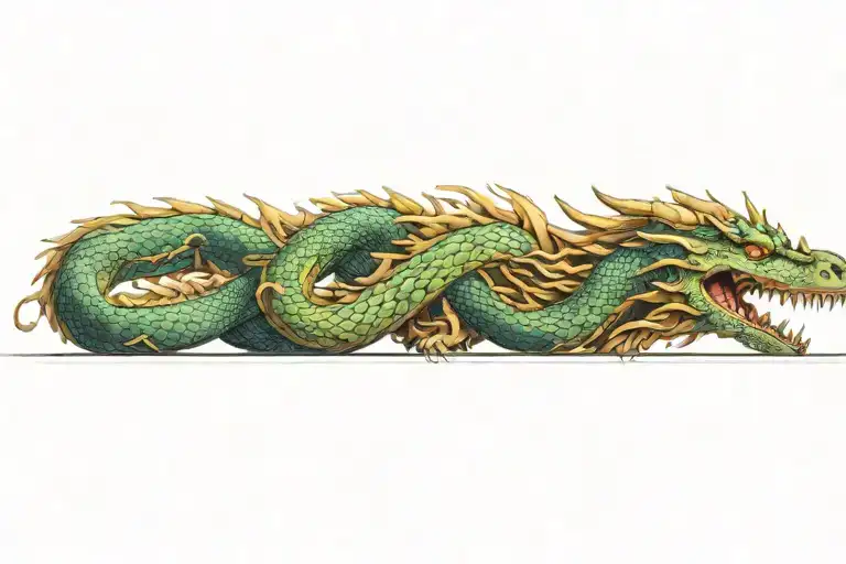 Long Serpentine Dragon