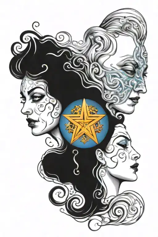 Combined Gemini And Aquarius