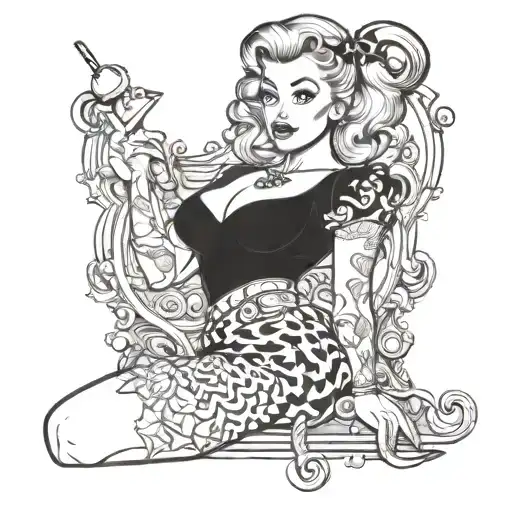 Disney Pin Up Girl