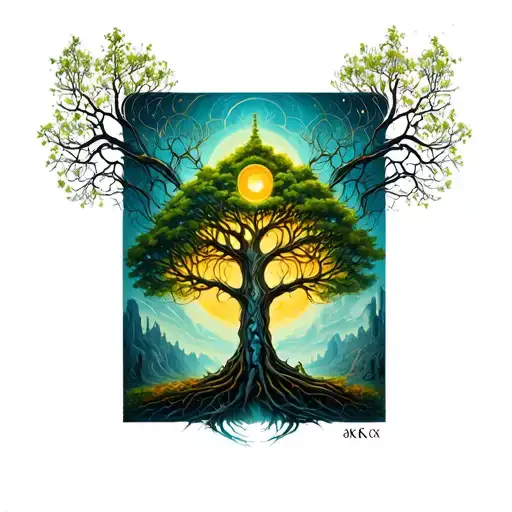 Yggdrasil Tree Growing