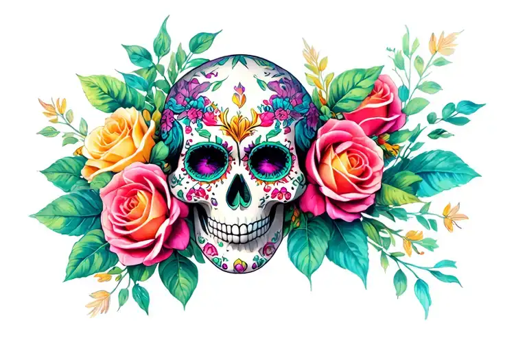Sugar Skull Surrounded