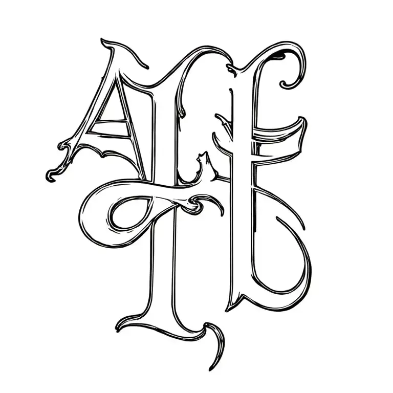 Lettres A L G F 16 Fighting