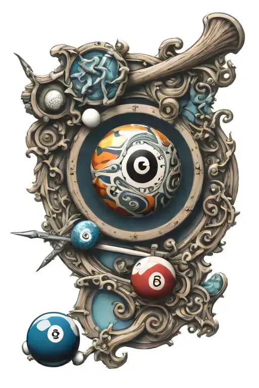 Billiards And Photography And Aquarius Zodiac Sign