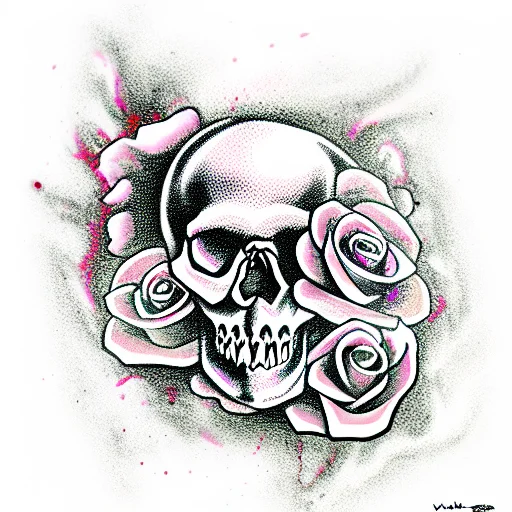 Skull And Roses