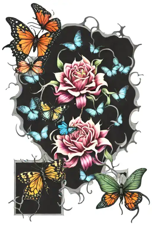 Spider Lilys & Butterflys Souronding