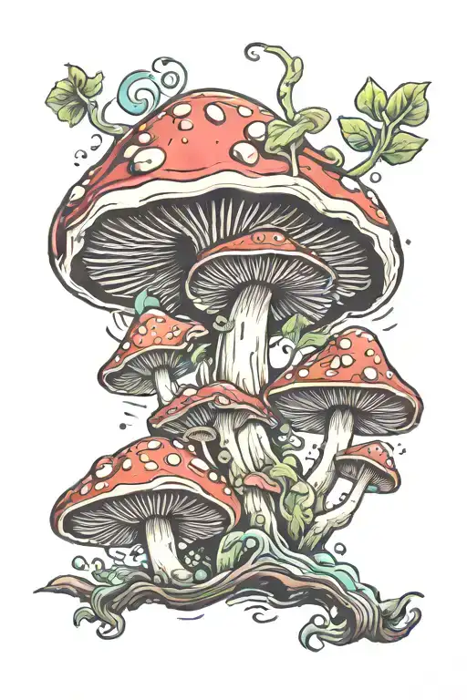 Psychedelic Mushroom Trip