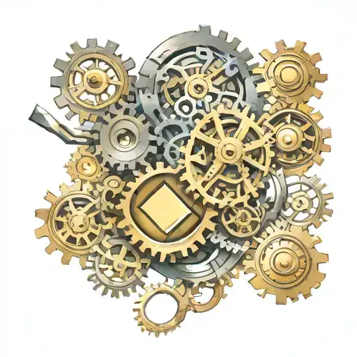 Cogs Forming The Word Always