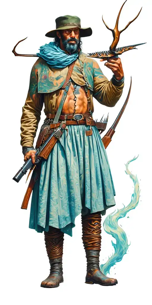 Human Hunter Starting A Hunt