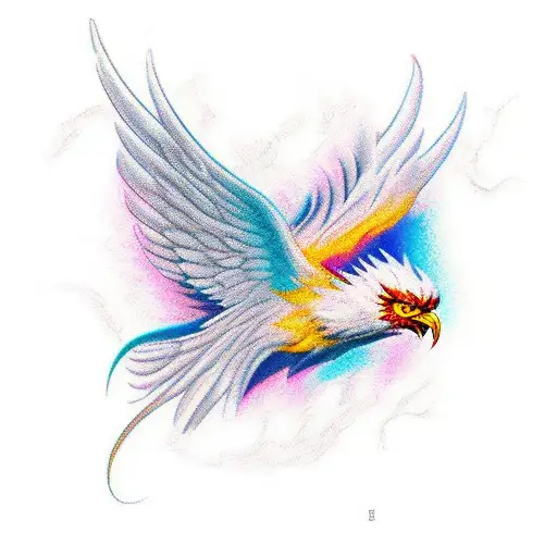 Phoenix With Losing Feather