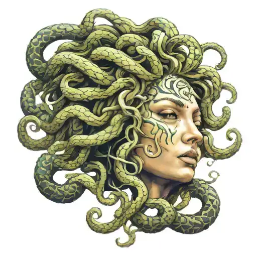 Medusa Face
