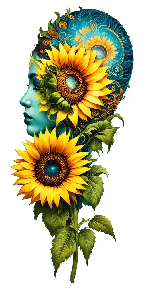 Sol Clave And Sunflower