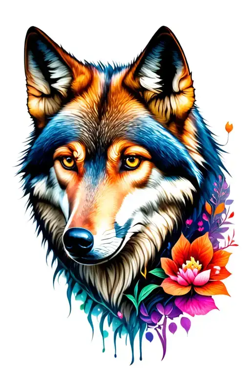 Wolf Forest Photo Camera