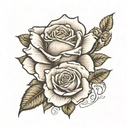 Rose With Name Miriam And Crown
