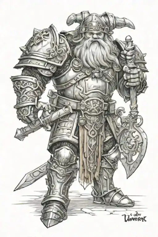 Warhammer Dwarf Full Armor