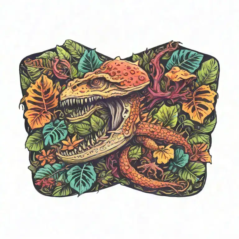 Monstera Mushroom Dragon