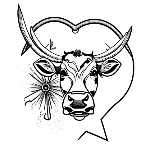 Heart With Cow