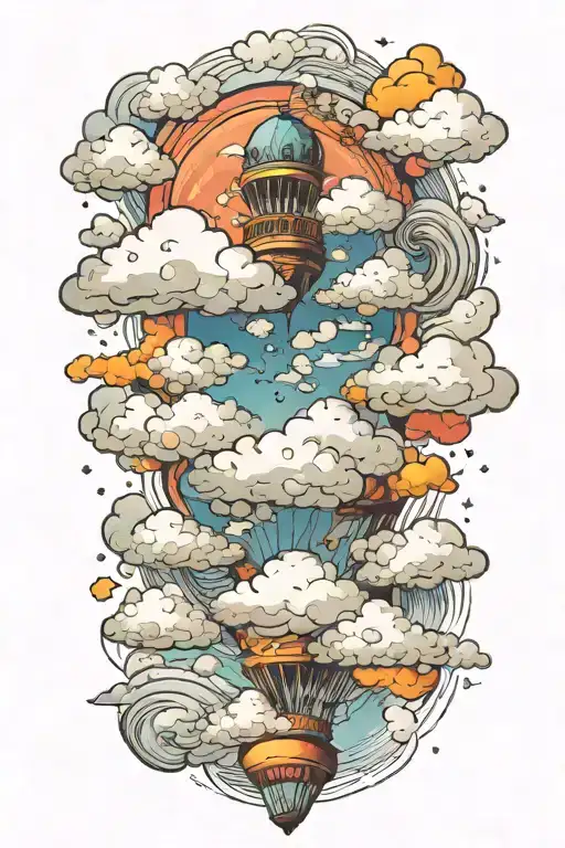 Falling Through Clouds