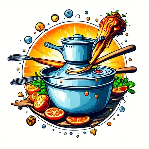 Adhd Symbol & Cooking Together