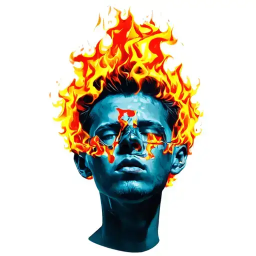 Person On Fire Bad Religion Album Cover Art