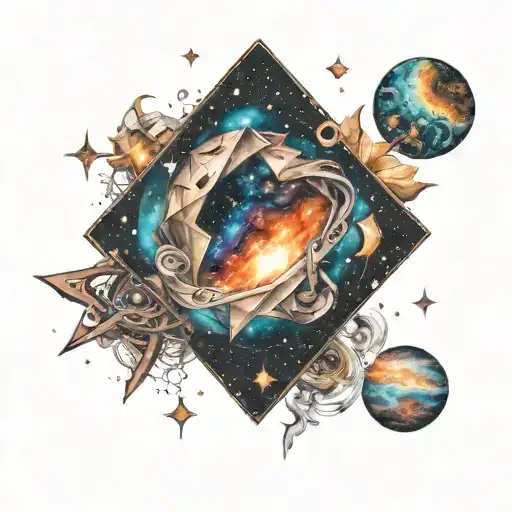 Galaxy Filled With Stars