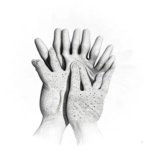 Hands With Crystal