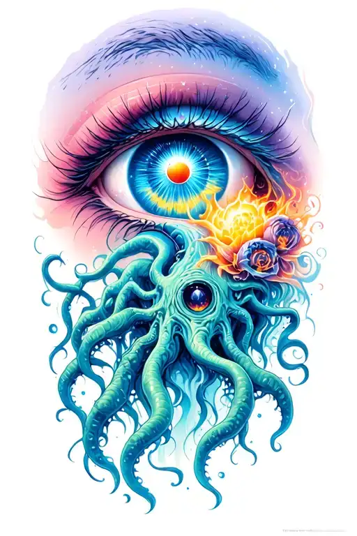 Lovecraftian Cosmic Eye