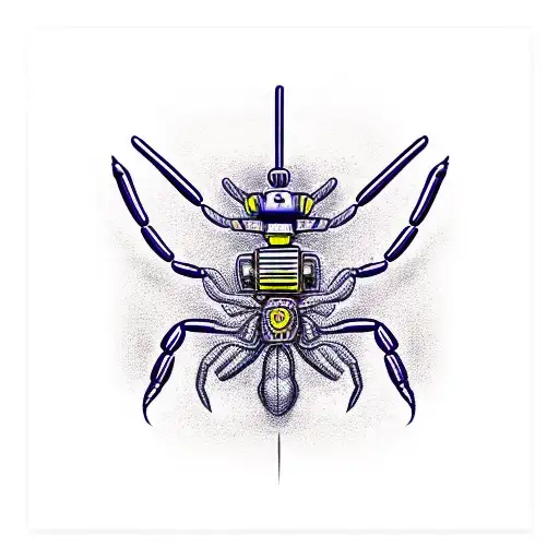 Trippy Mechanical Scorpion