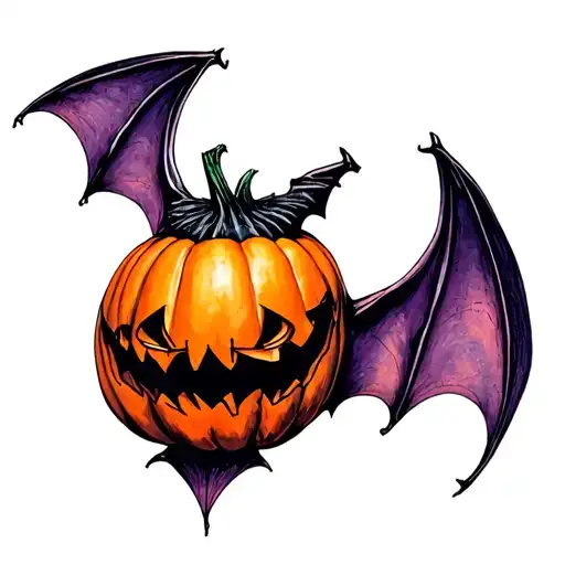 Bat Pumpkin