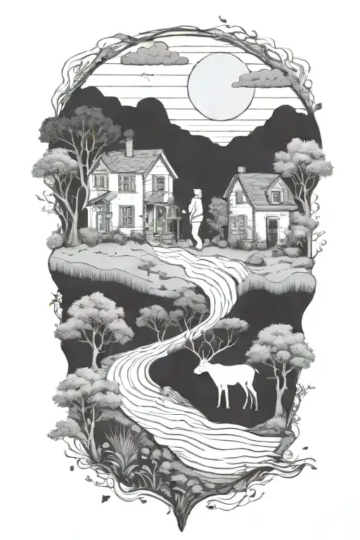 We Are All Just Walking Each Other Home Nestled Within