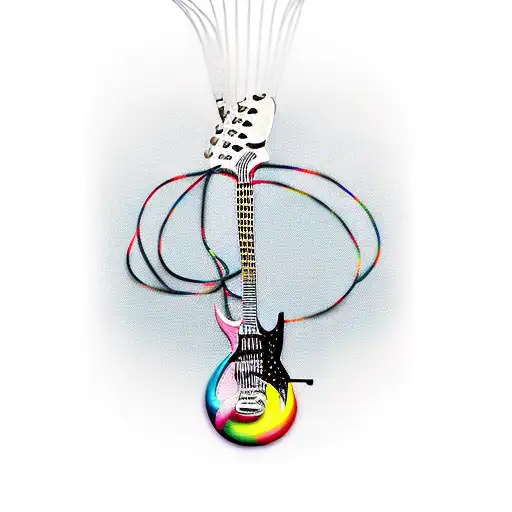 Guitar Wrapped Around Wire