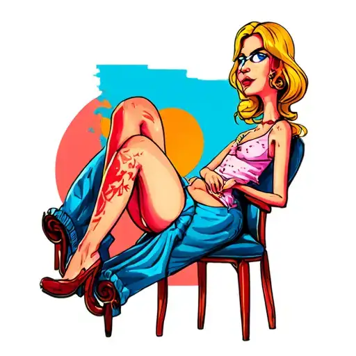 Roger From American Dad Pin Up Girl