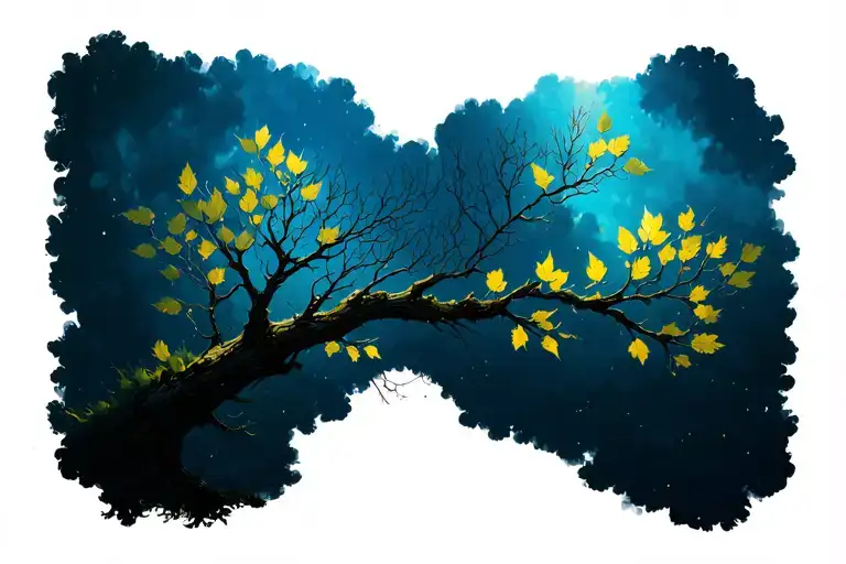 A Tree Branch No Leaves