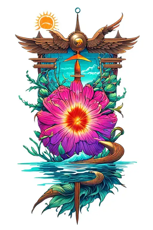 East West Navigation Symbol