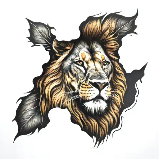 Realistic Lion