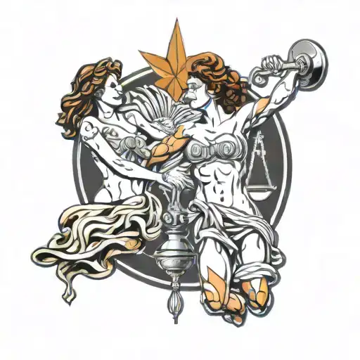 Justice Freedom Equality Man Woman