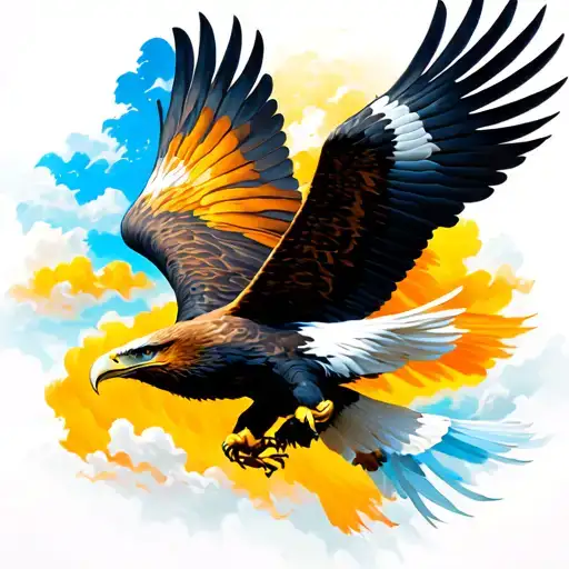 Eagle Flying
