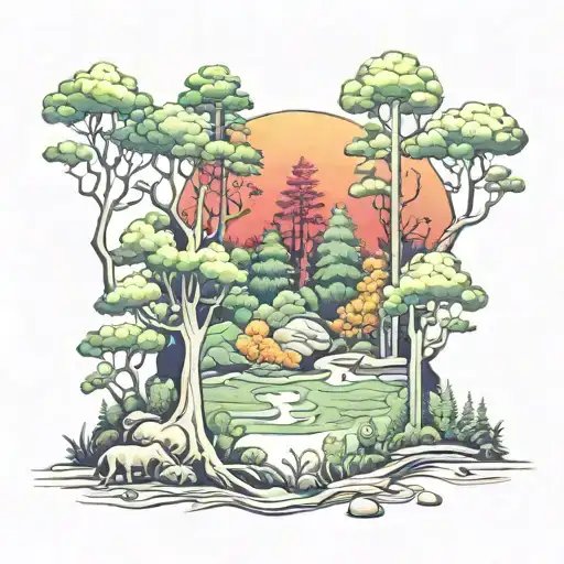 Forest Scene