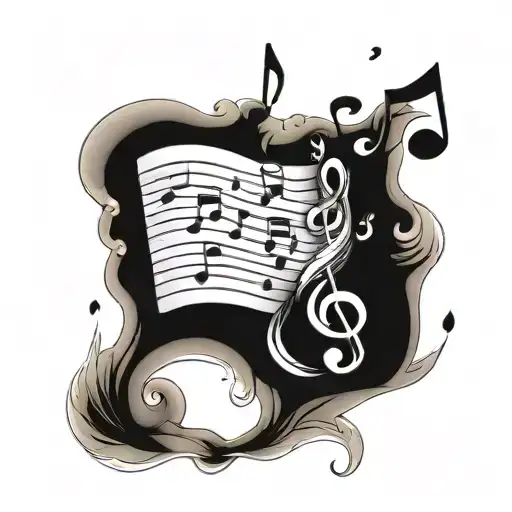 You Need Love With Music Notes