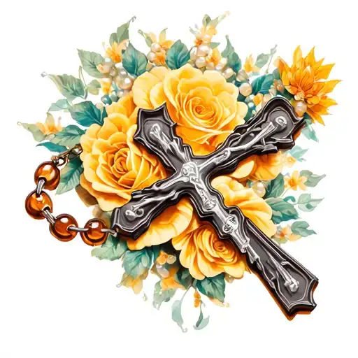 Rosary Wrapped Together