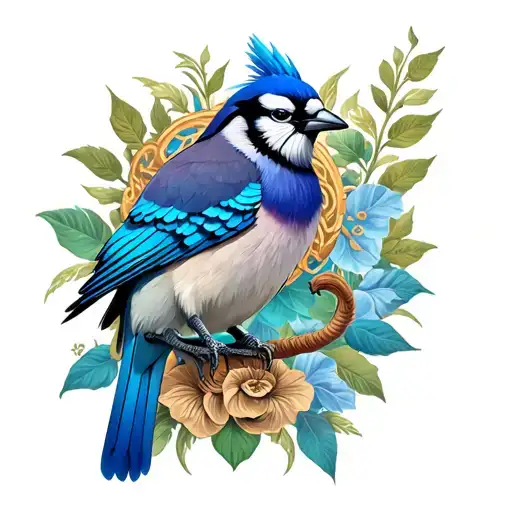 Celtic Blue Jay Shree Ram