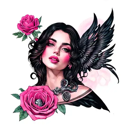 Pink Chastity With Leah On It