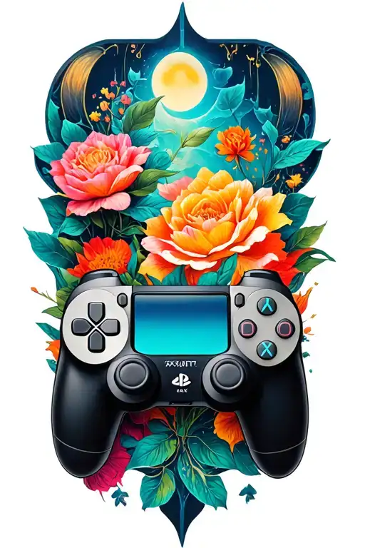 Playstation Controller Surrounded